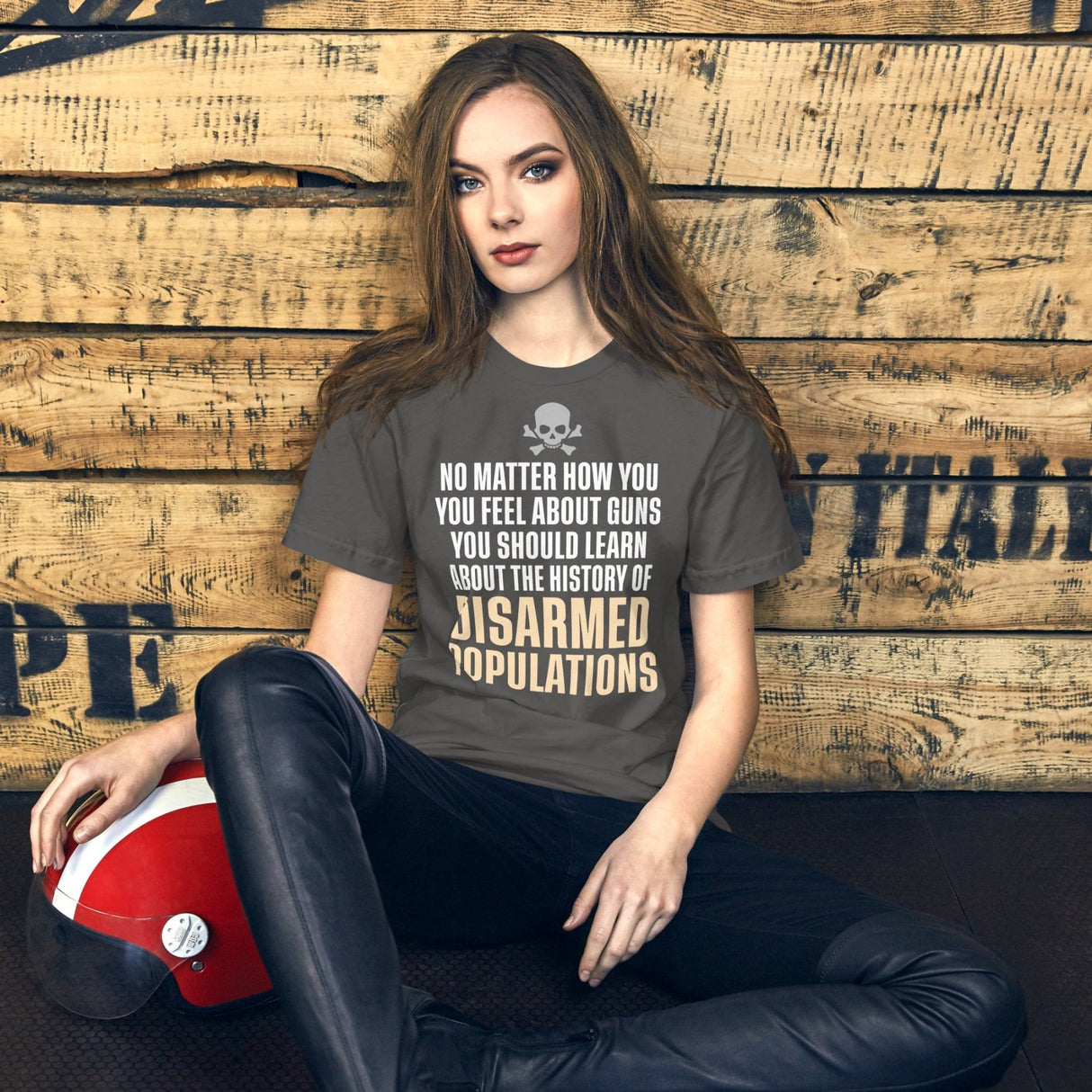 The History Of Disarmed Populations Shirt