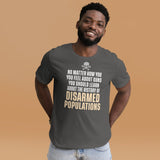 The History Of Disarmed Populations Shirt