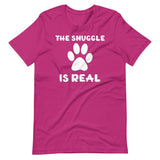 The Snuggle Is Real Dog Paw Shirt