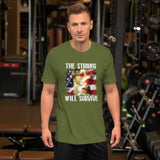 The Strong Will Survive American Pit Bull Shirt