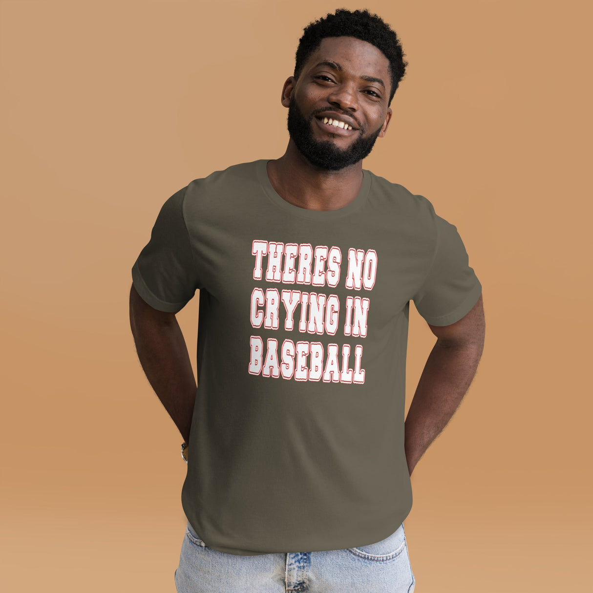 There's No Crying In Baseball Shirt