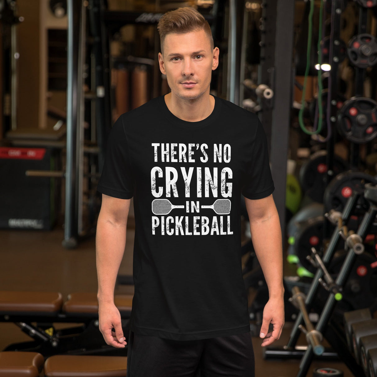 There's No Crying in Pickleball Shirt