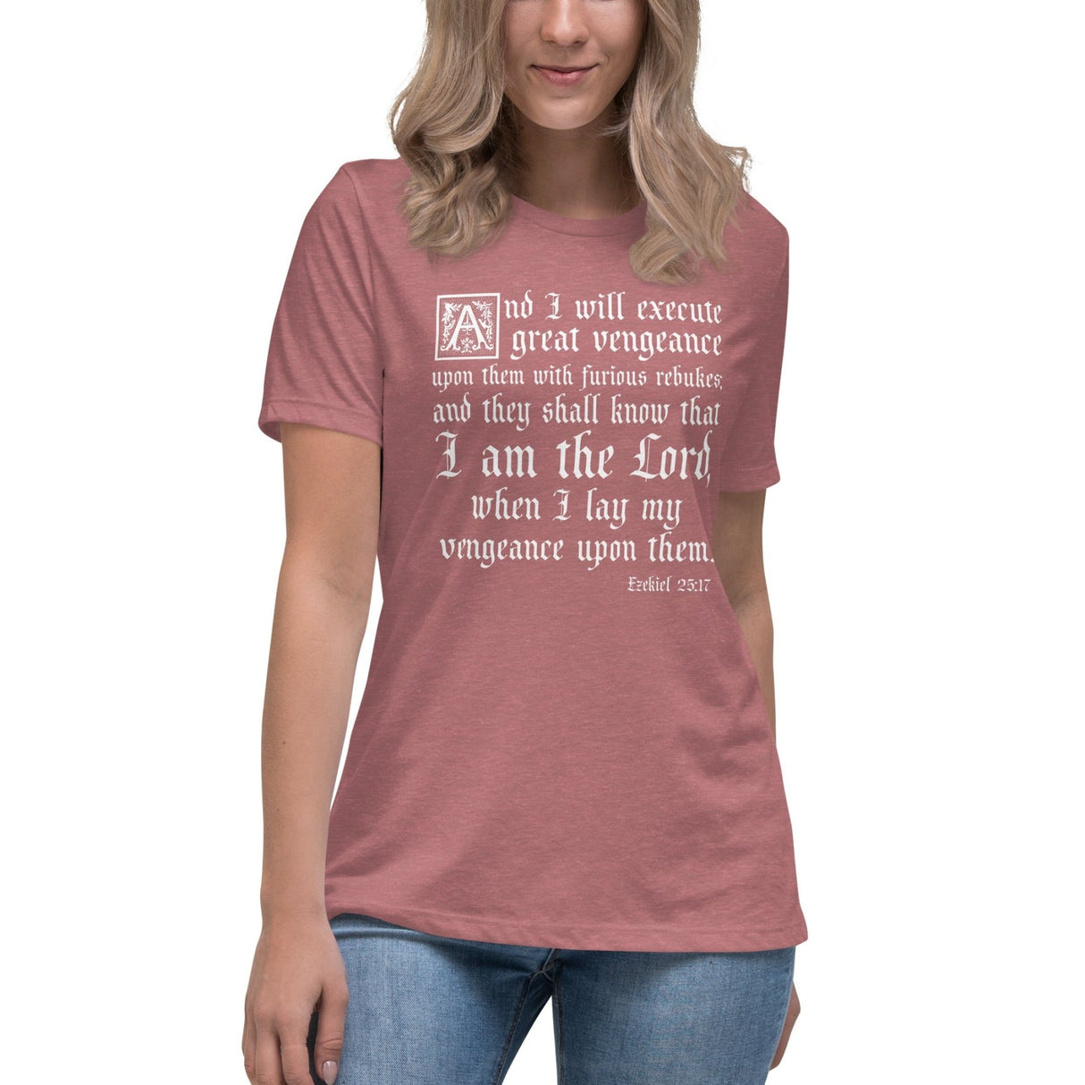 They Shall Know That I Am The Lord Women's Shirt