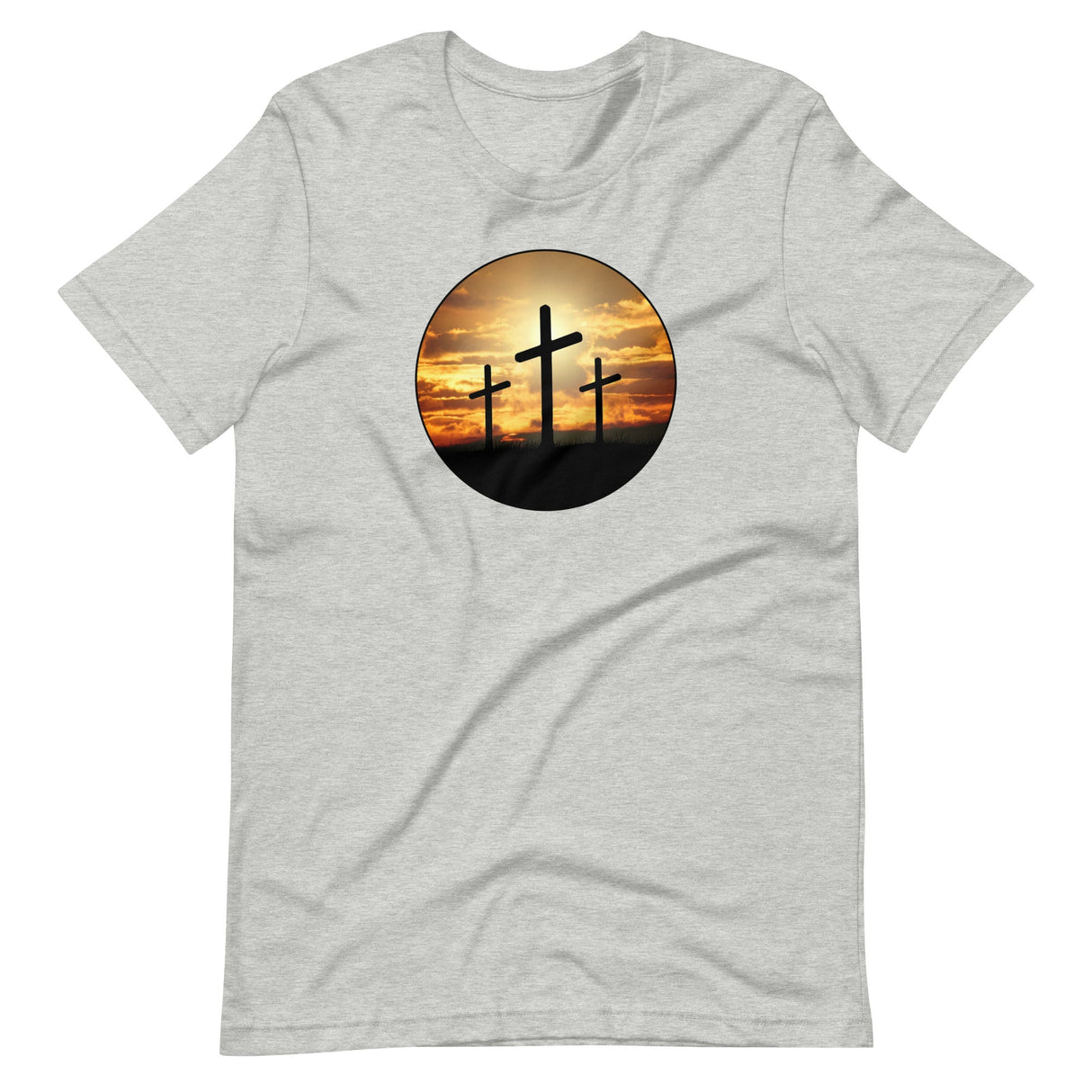 Three Crosses On Calvary Shirt