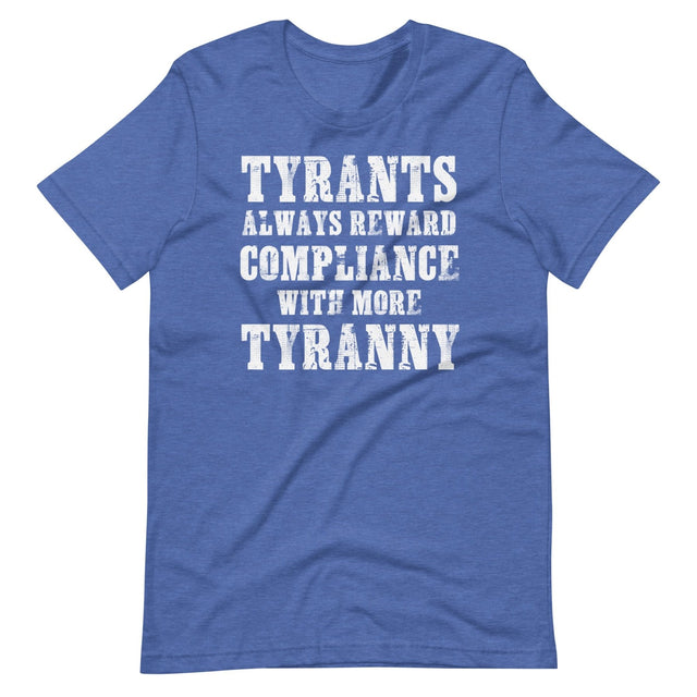 Tyrants Reward Compliance With More Tyranny Shirt