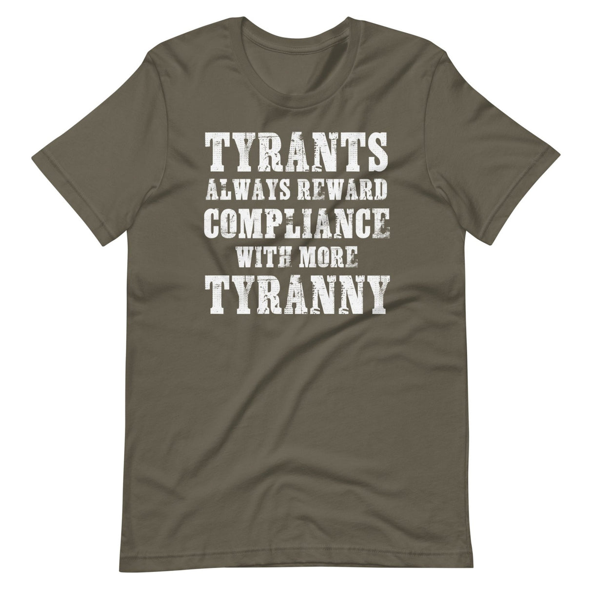 Tyrants Reward Compliance With More Tyranny Shirt