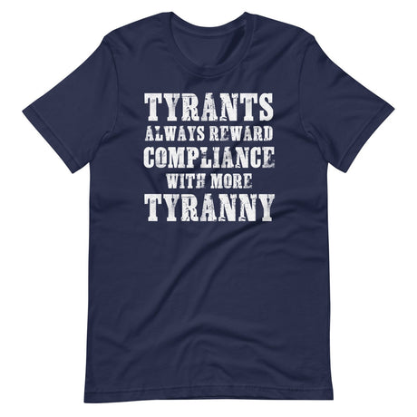 Tyrants Reward Compliance With More Tyranny Shirt