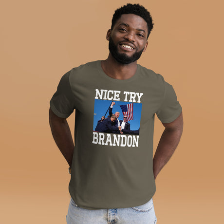Nice Try Brandon Men's Shirt