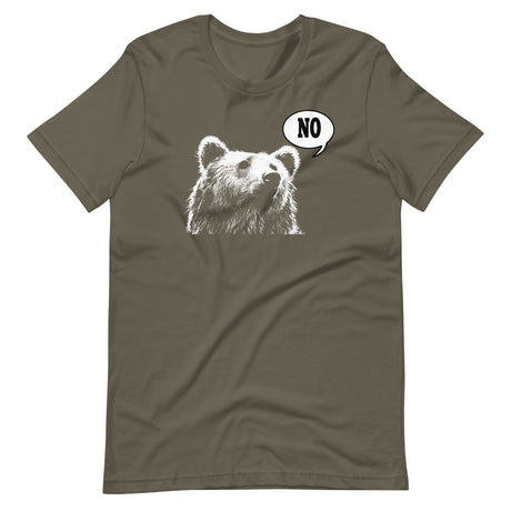 Bear Says No Shirt