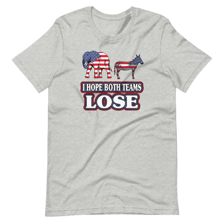 I Hope Both Teams Lose Libertarian Shirt