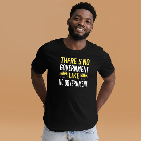 There's No Government Like No Government Men's Ancap Shirt
