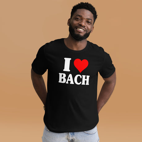 I Love Bach Men's Shirt