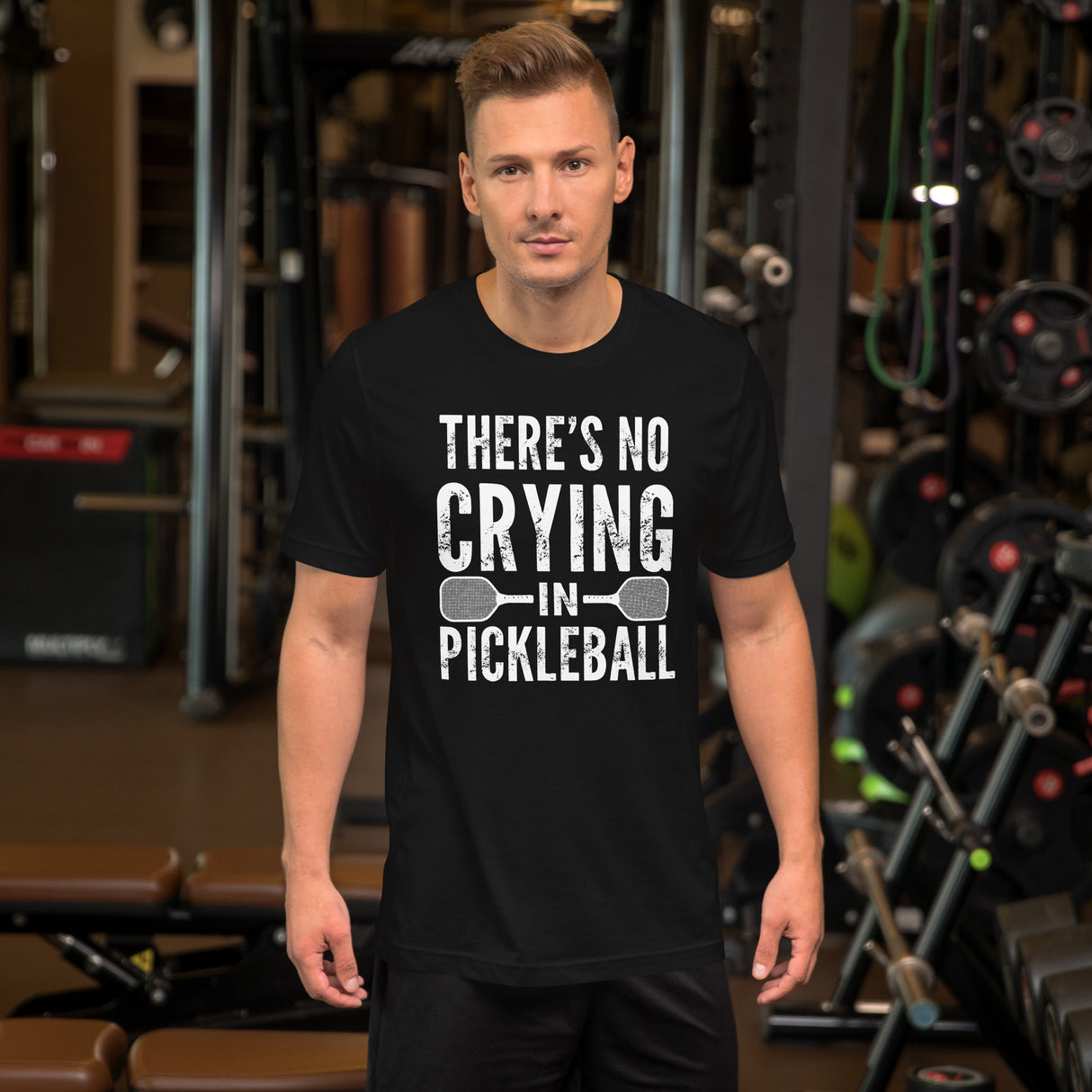 There's No Crying in Pickleball Men's Shirt