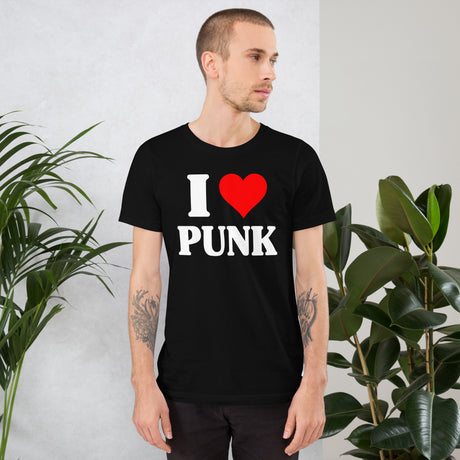 I Love Punk Men's Shirt