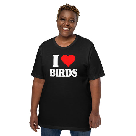 I Love Birds Women's Shirt