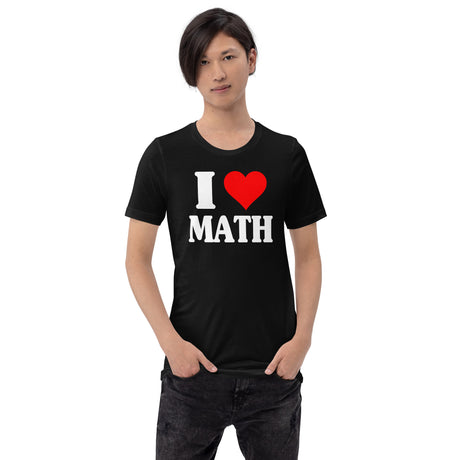 I Love Math Men's Shirt