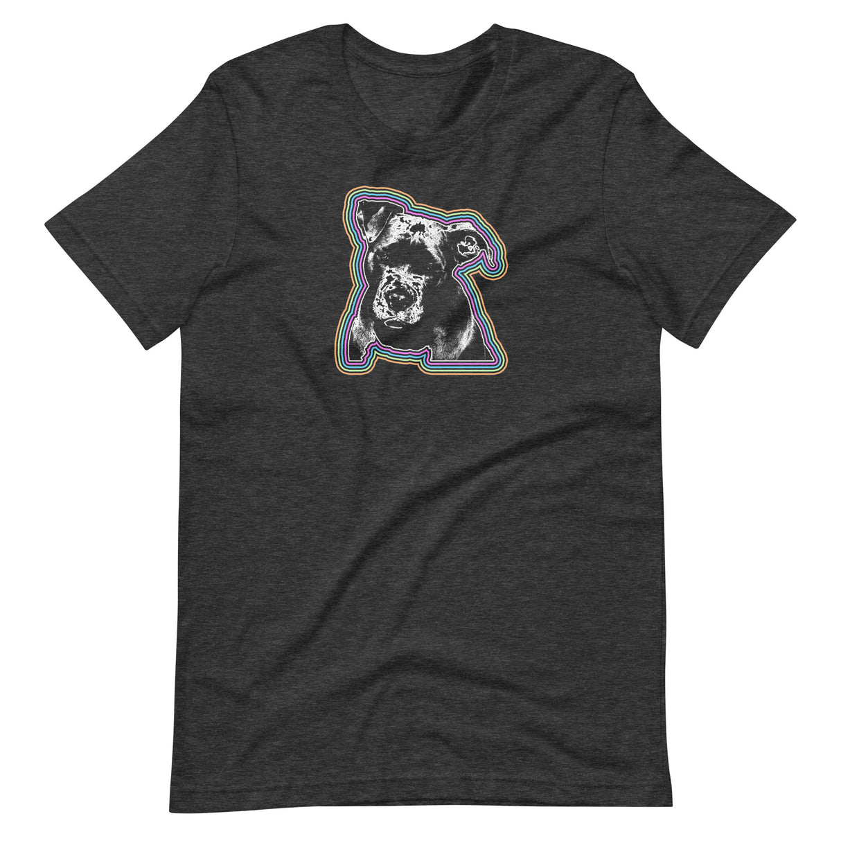 Pit Bull Multi-Colored Outline Shirt
