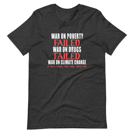The War on Climate Change Failed Shirt