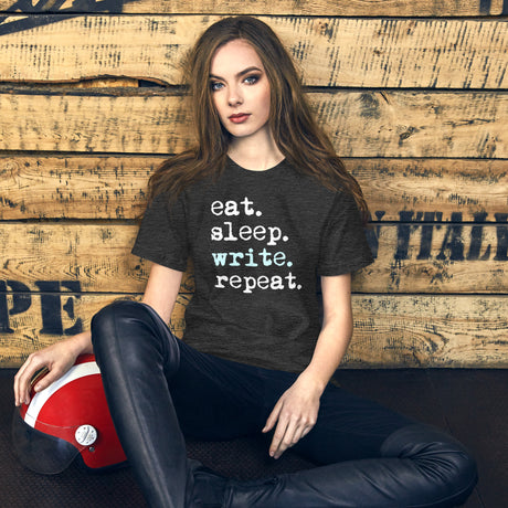 Eat Sleep Write Repeat Women's Shirt