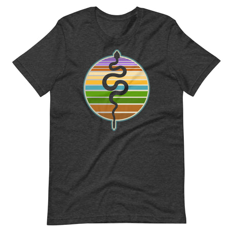 Retro Graphic Snake Shirt