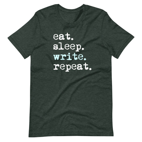 Eat Sleep Write Repeat Shirt