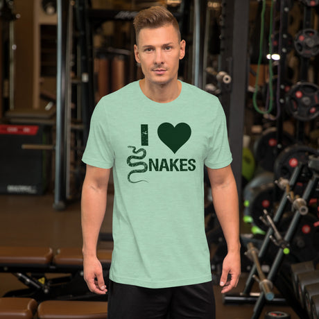 I Love Snakes Men's Shirt