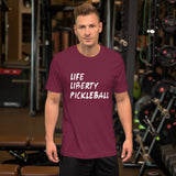 Life Liberty Pickleball Men's Shirt