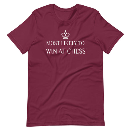 Most Likely To Win at Chess Shirt