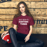 Most Likely To Overthink Things Women's Shirt