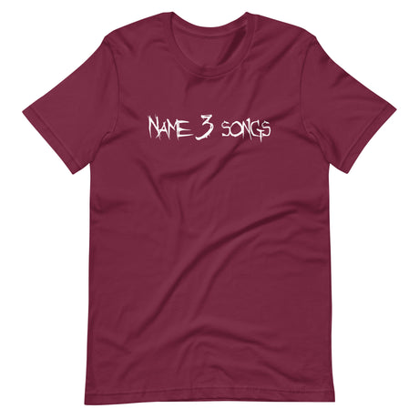 Name 3 Songs Shirt