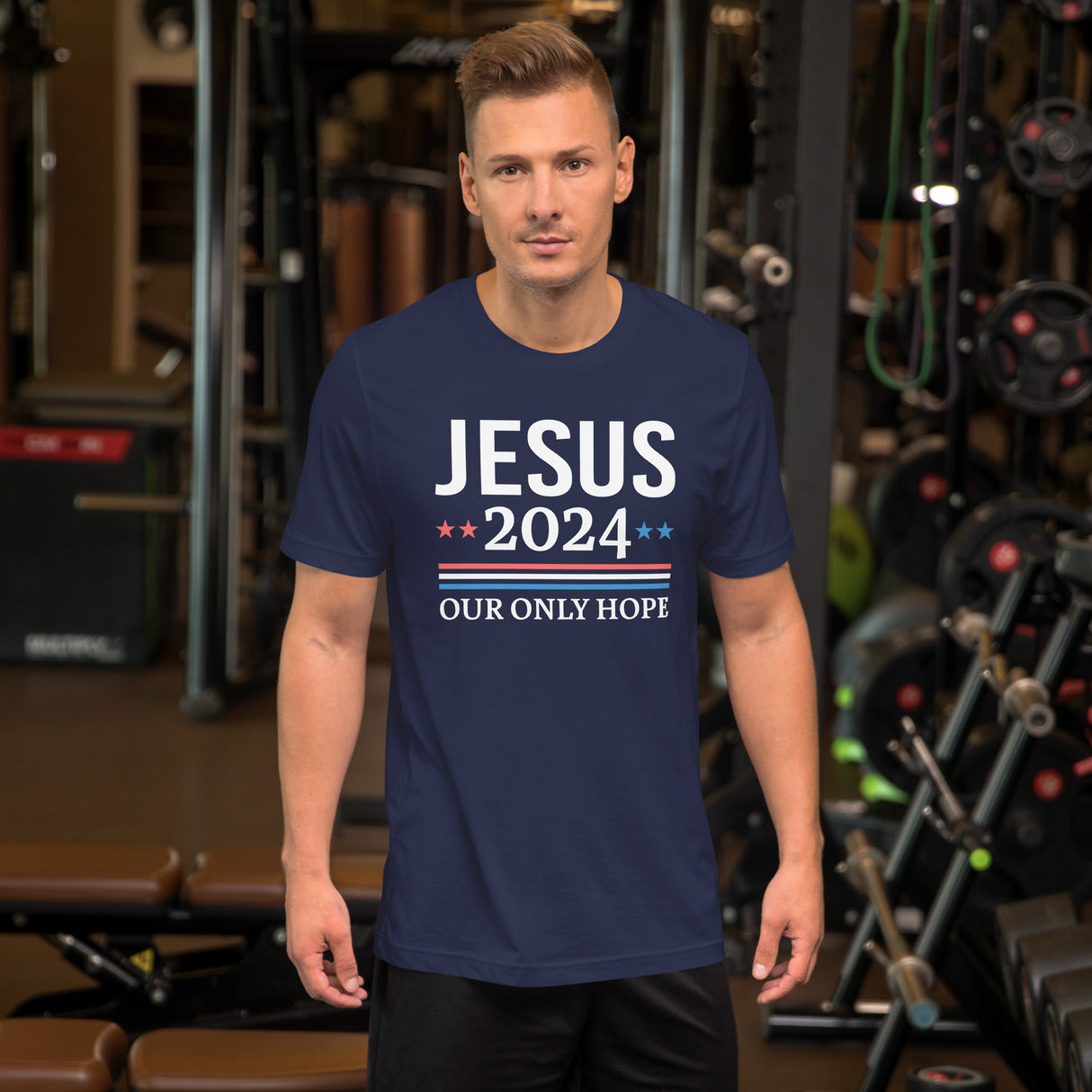 Jesus 2024 Our Only Hope Men's Shirt