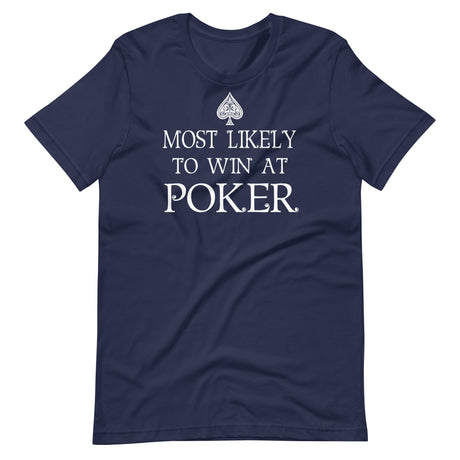 Most Likely To Win at Poker Shirt