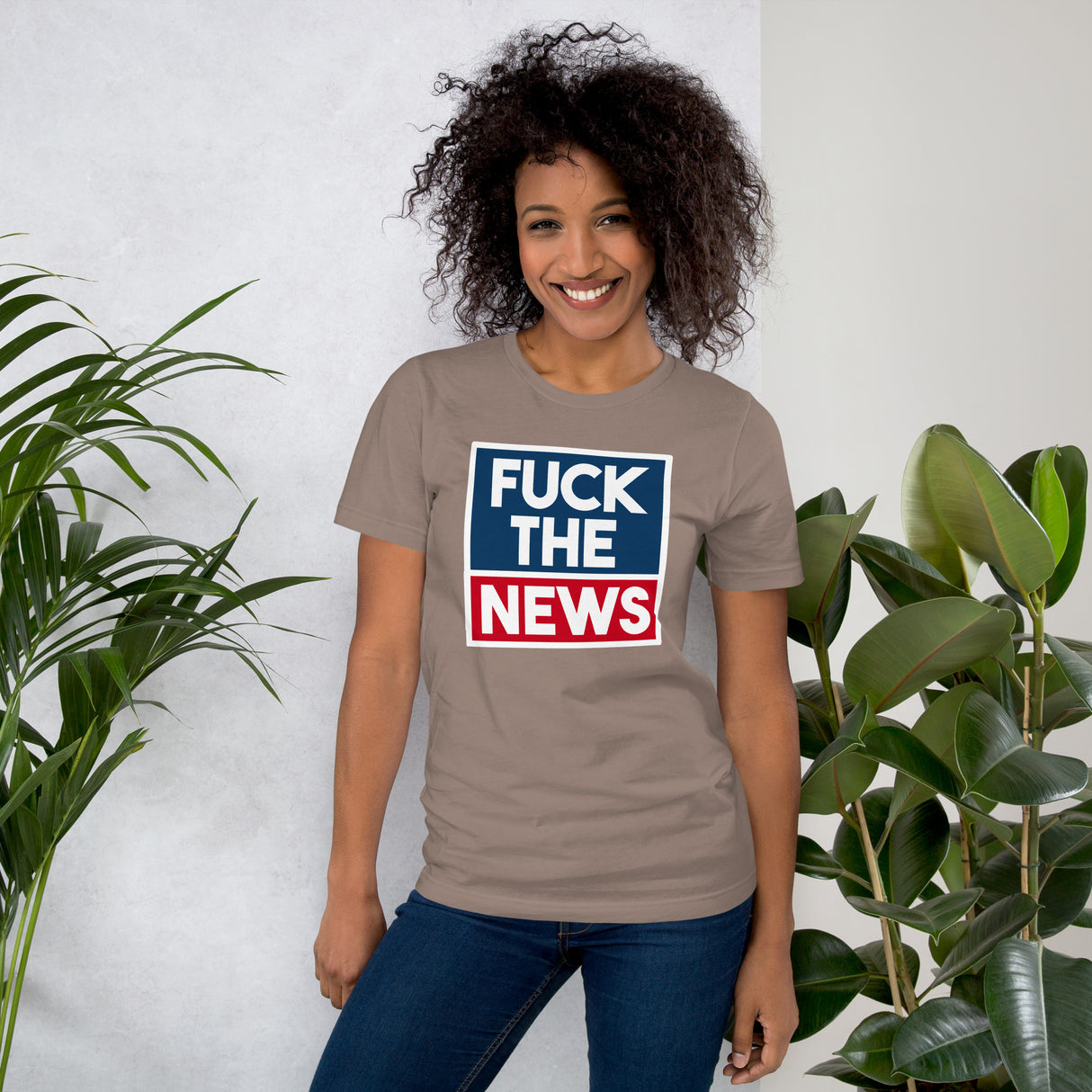 Fuck The News Women's Shirt
