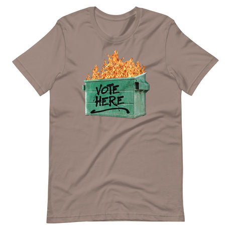 Vote Here Dumpster Fire Shirt