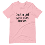 Just a Girl Who Loves Horses Shirt