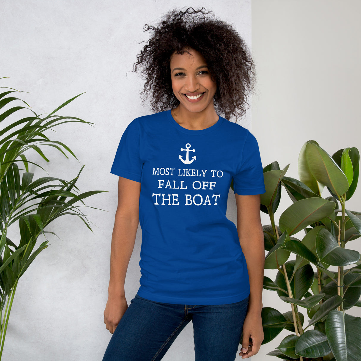 Most Likely To Fall Off The Boat Women's Shirt