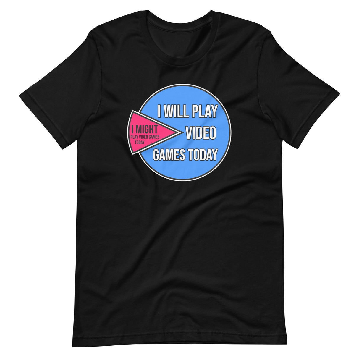 Video Games Pie Chart Shirt