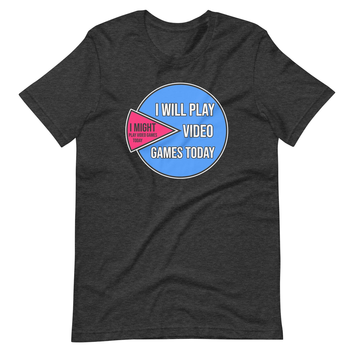 Video Games Pie Chart Shirt