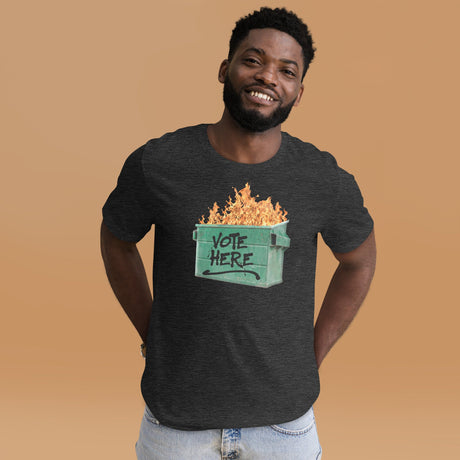 Vote Here Dumpster Fire Shirt