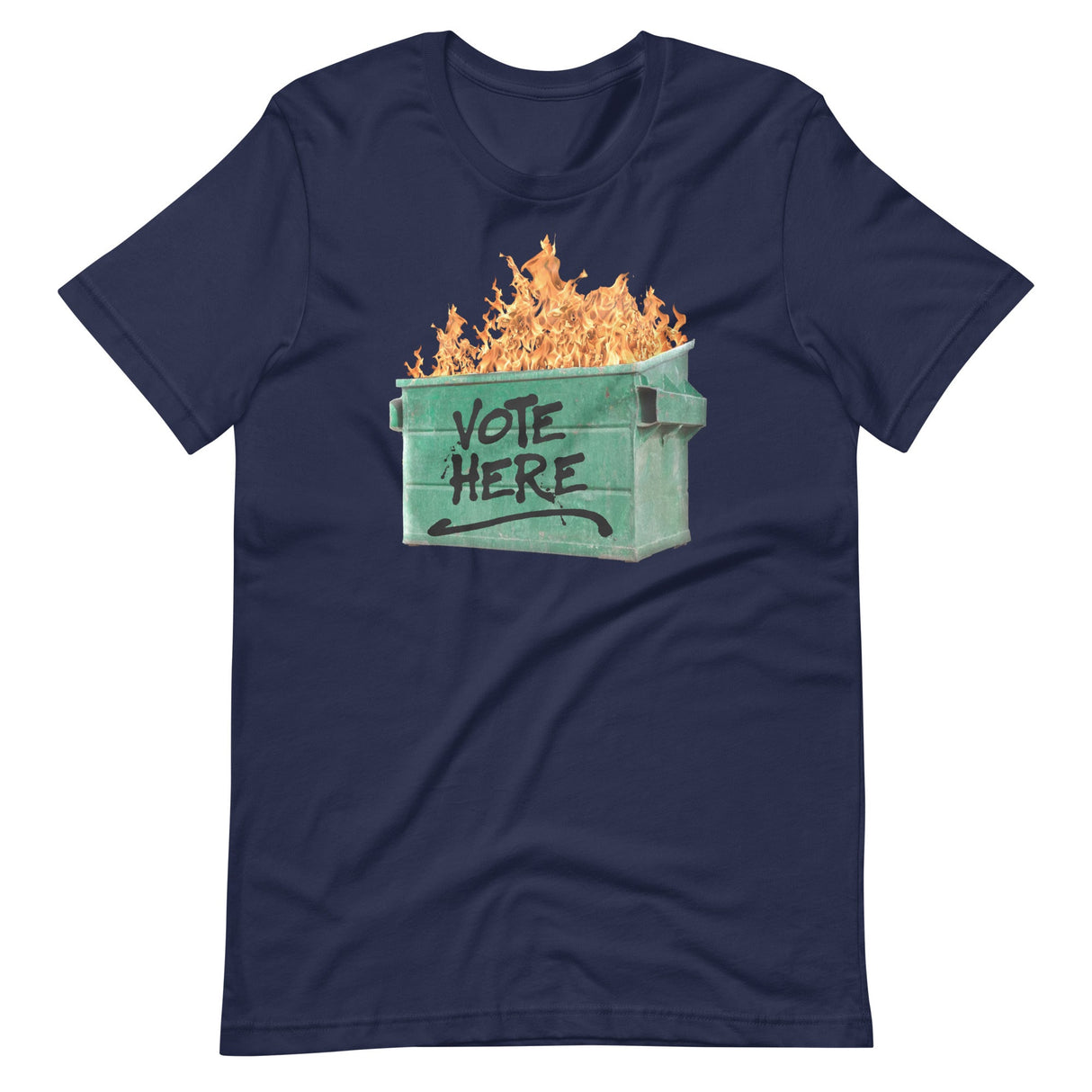 Vote Here Dumpster Fire Shirt