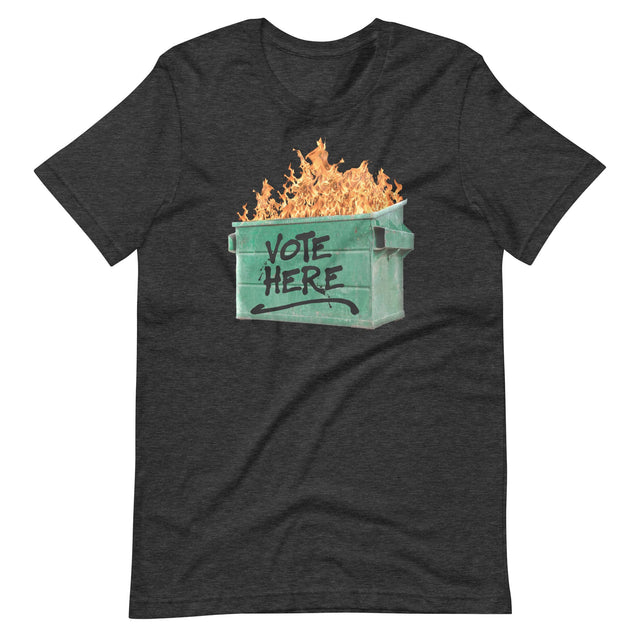 Vote Here Dumpster Fire Shirt