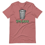 Vote Here Trash Can Shirt