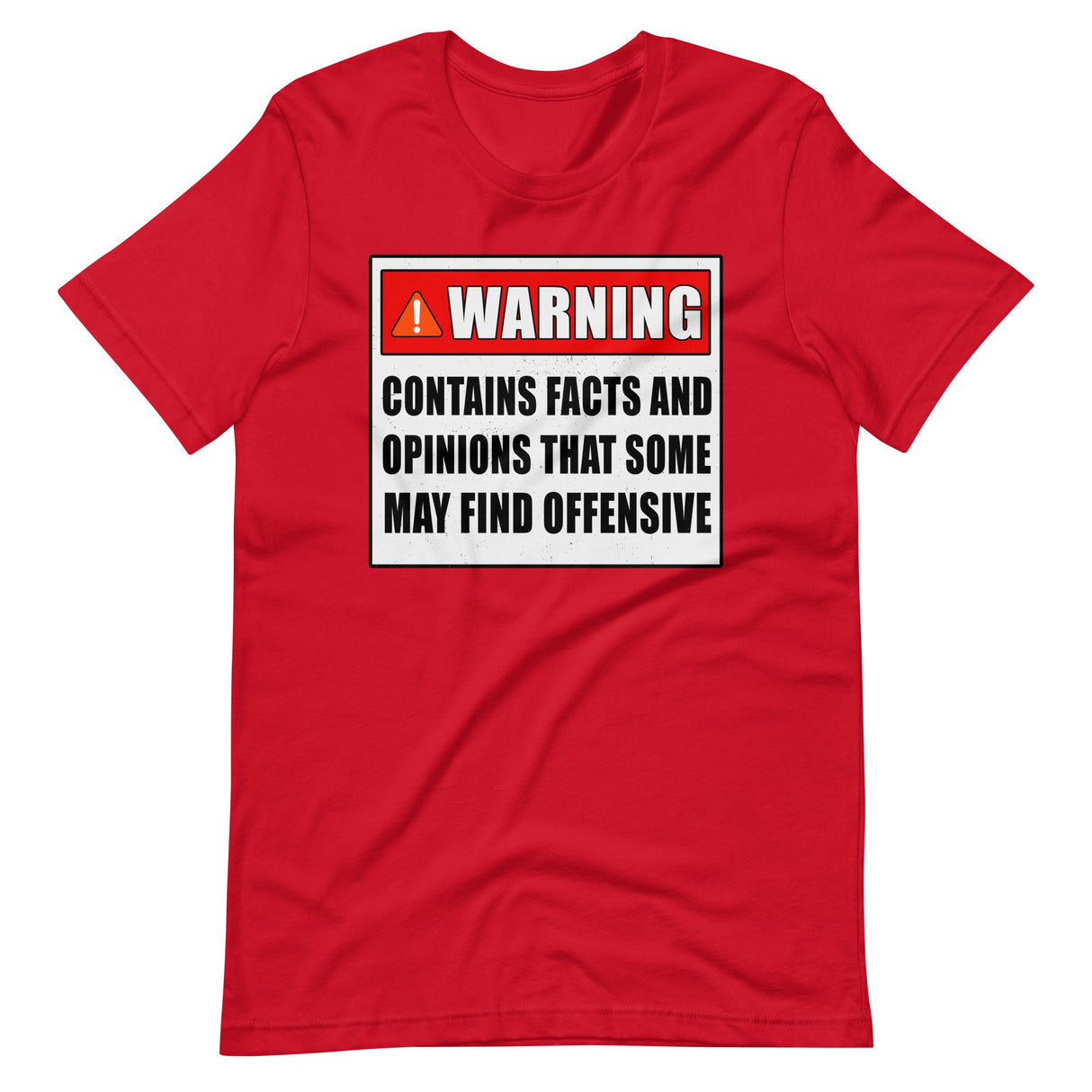 Warning Contains Opinions Some May Find Offensive Shirt