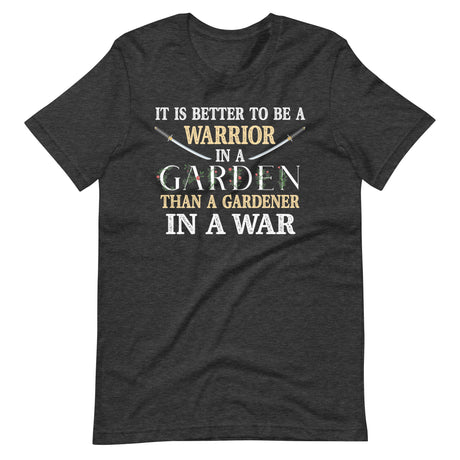 Warrior in a Garden Shirt