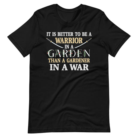 Warrior in a Garden Shirt