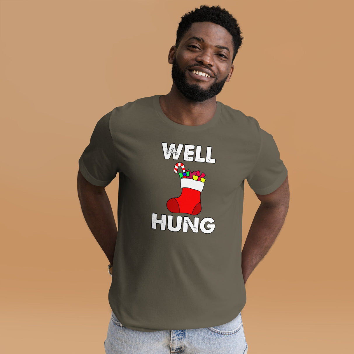 Well Hung Christmas Shirt