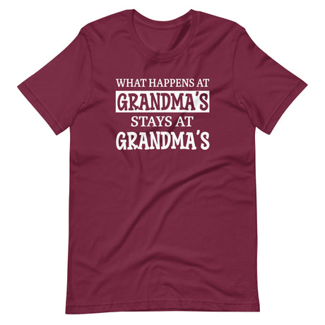 What Happens at Grandma's Stays at Grandma's Shirt