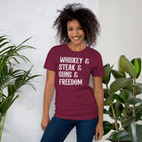 Whiskey Steak Guns And Freedom Shirt