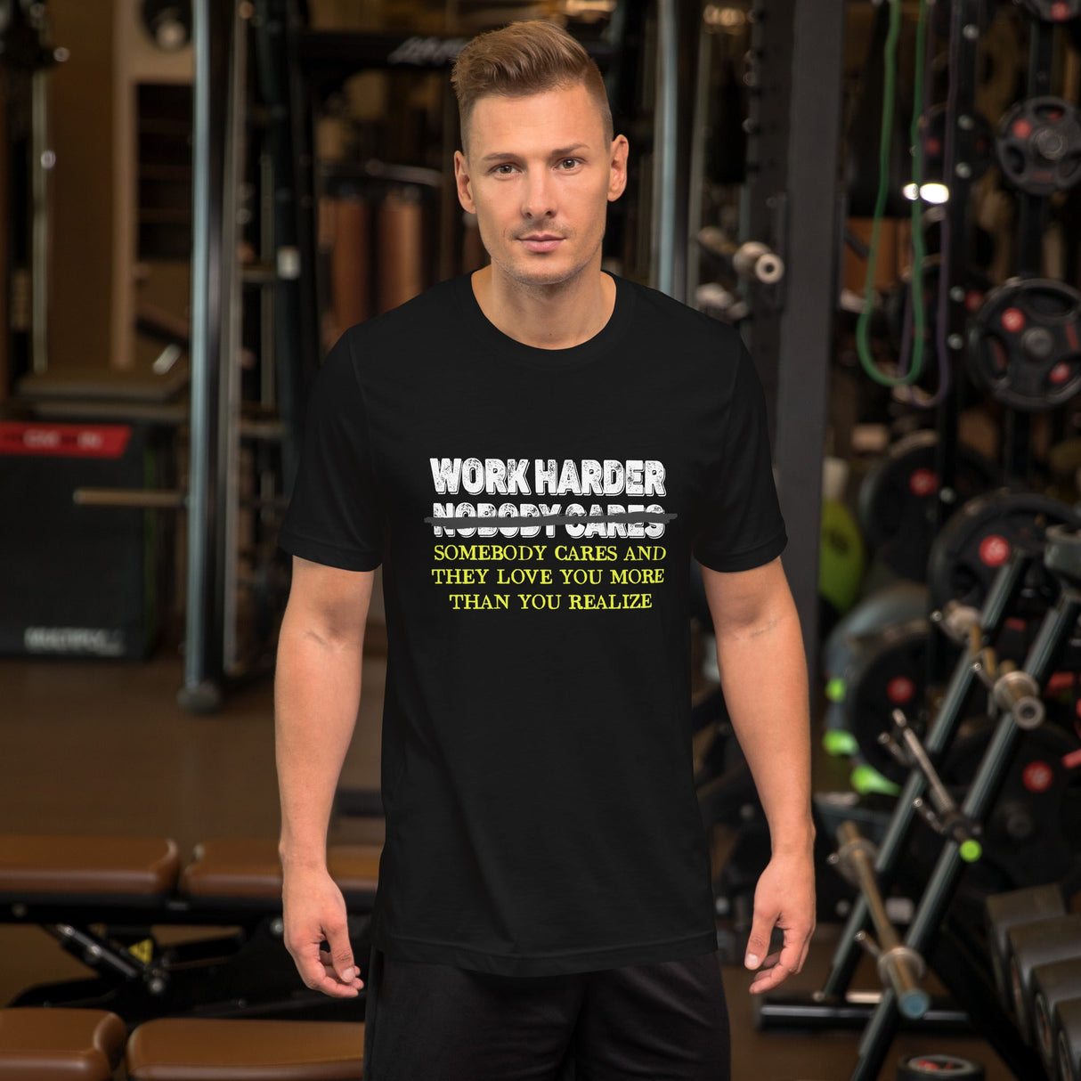 Work Harder Somebody Cares Shirt