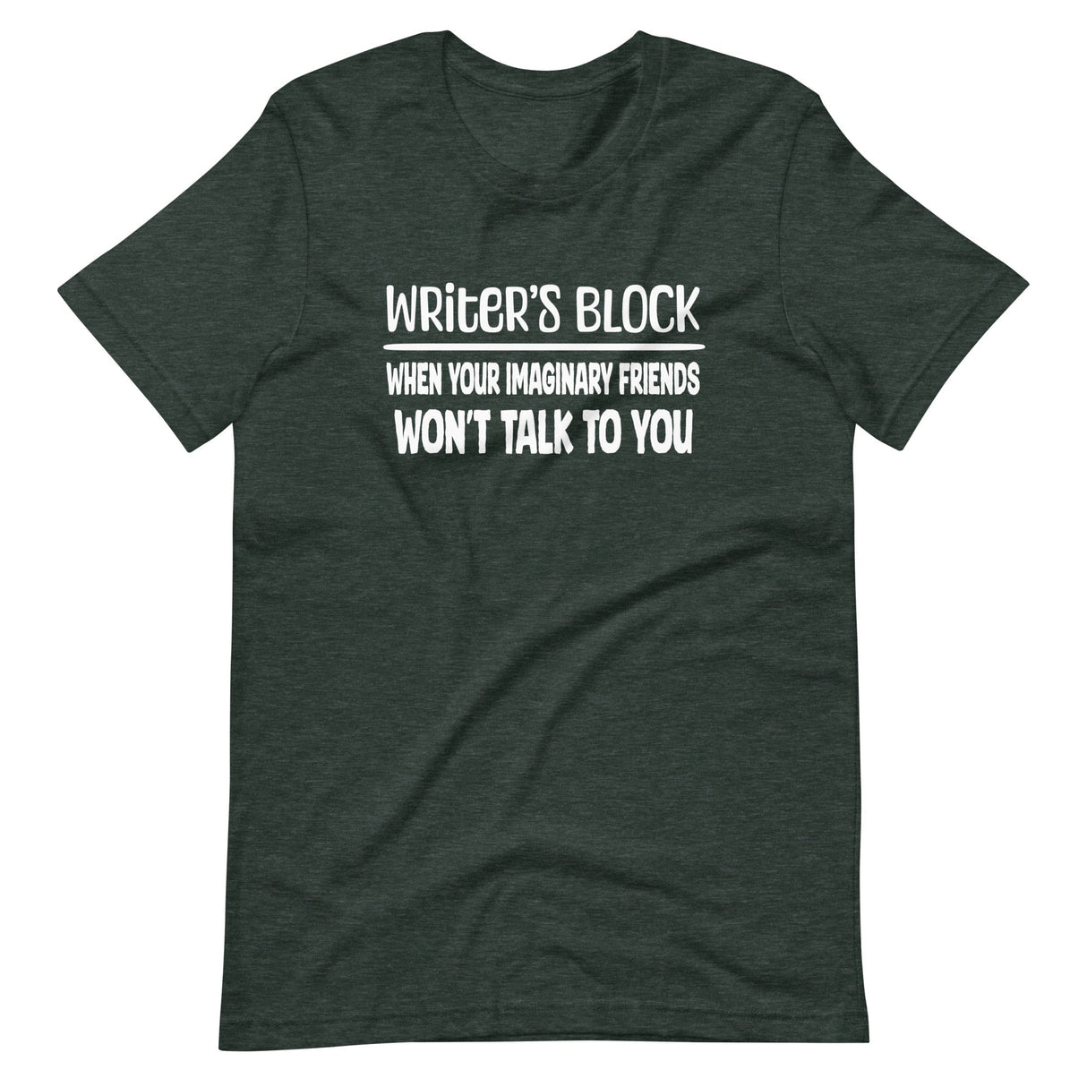 Writer's Block Imaginary Friends Shirt